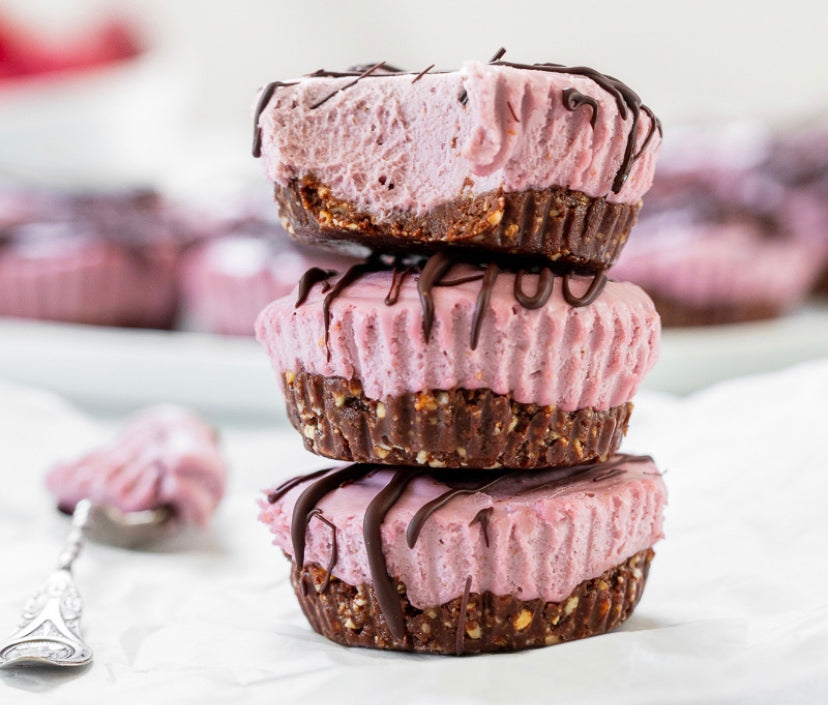 Raw Vegan Chocolate Raspberry Cheesecake Gluten Free