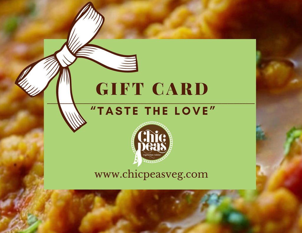 Vegan Food Gift Card